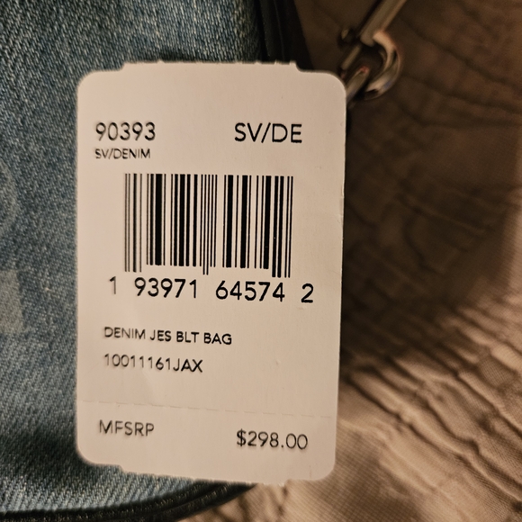 EUC Coach Denim Crossbody Bag with Pink Strap 💗💗 No Call Outs! - Picture 14 of 16